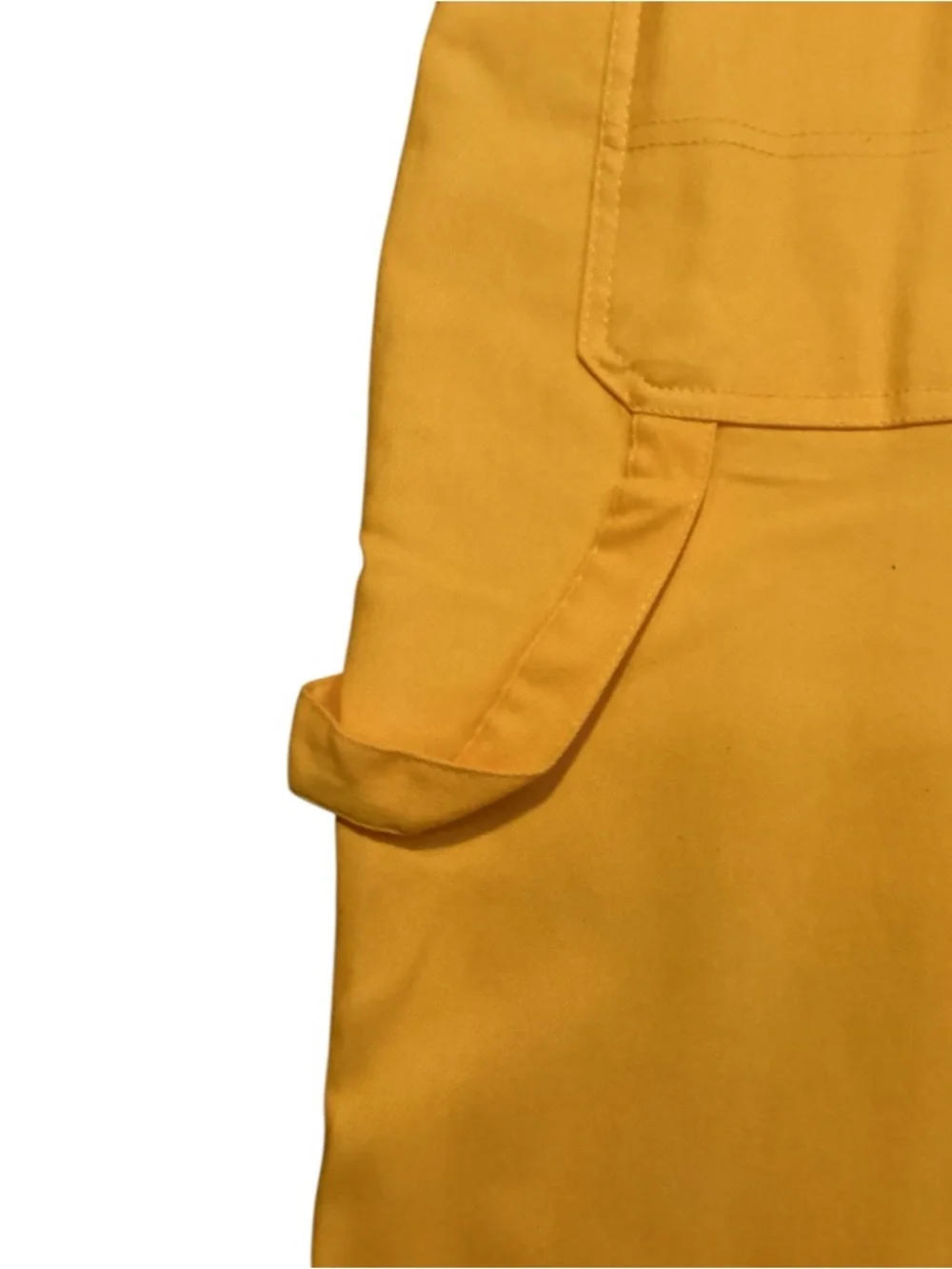 Thrill Plus Size Vibrant Yellow Cargo Bermuda Shorts Stretch 2X - Picture 8 of 8